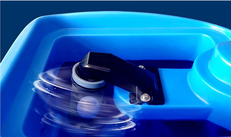 ZSmart floor scrubber: a new technology for detergent control