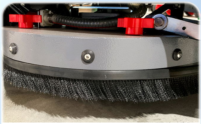 ZSmart floor scrubber's cleanliness enhancement technology
